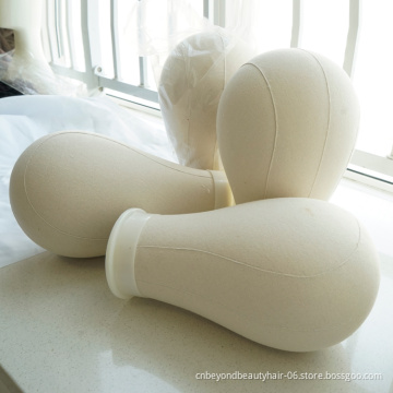 Canvas head Wig Stand Hair Extension Tools canvas head mannequin canvas mannequin head